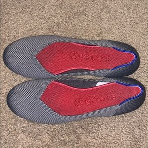 Rothy’s rounds gray size 9.